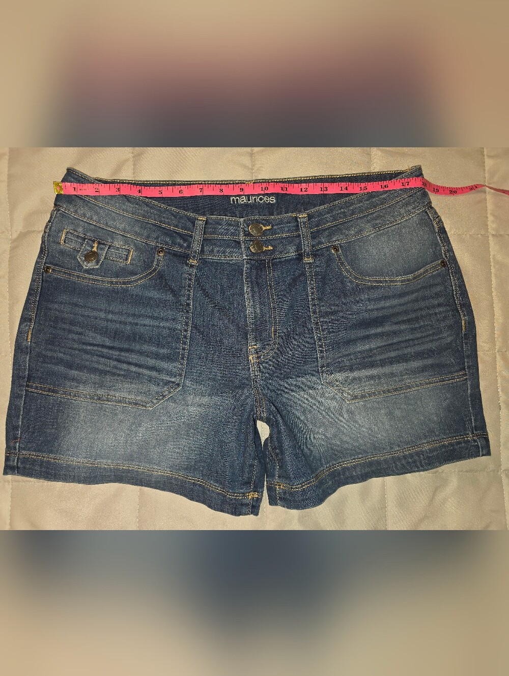 Maurices Stretch Denim Shorts - New NWOT, Sz 16